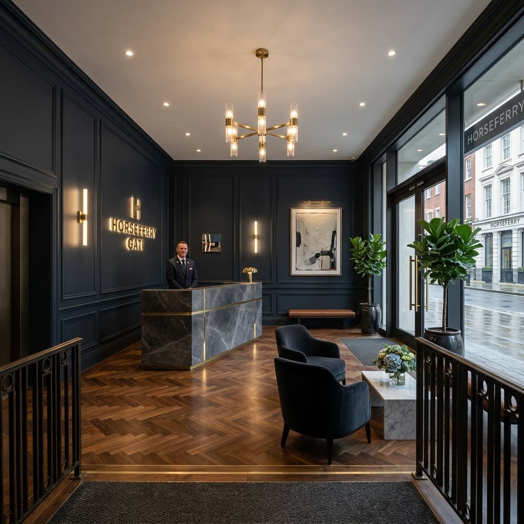 Horseferry apartment entrance