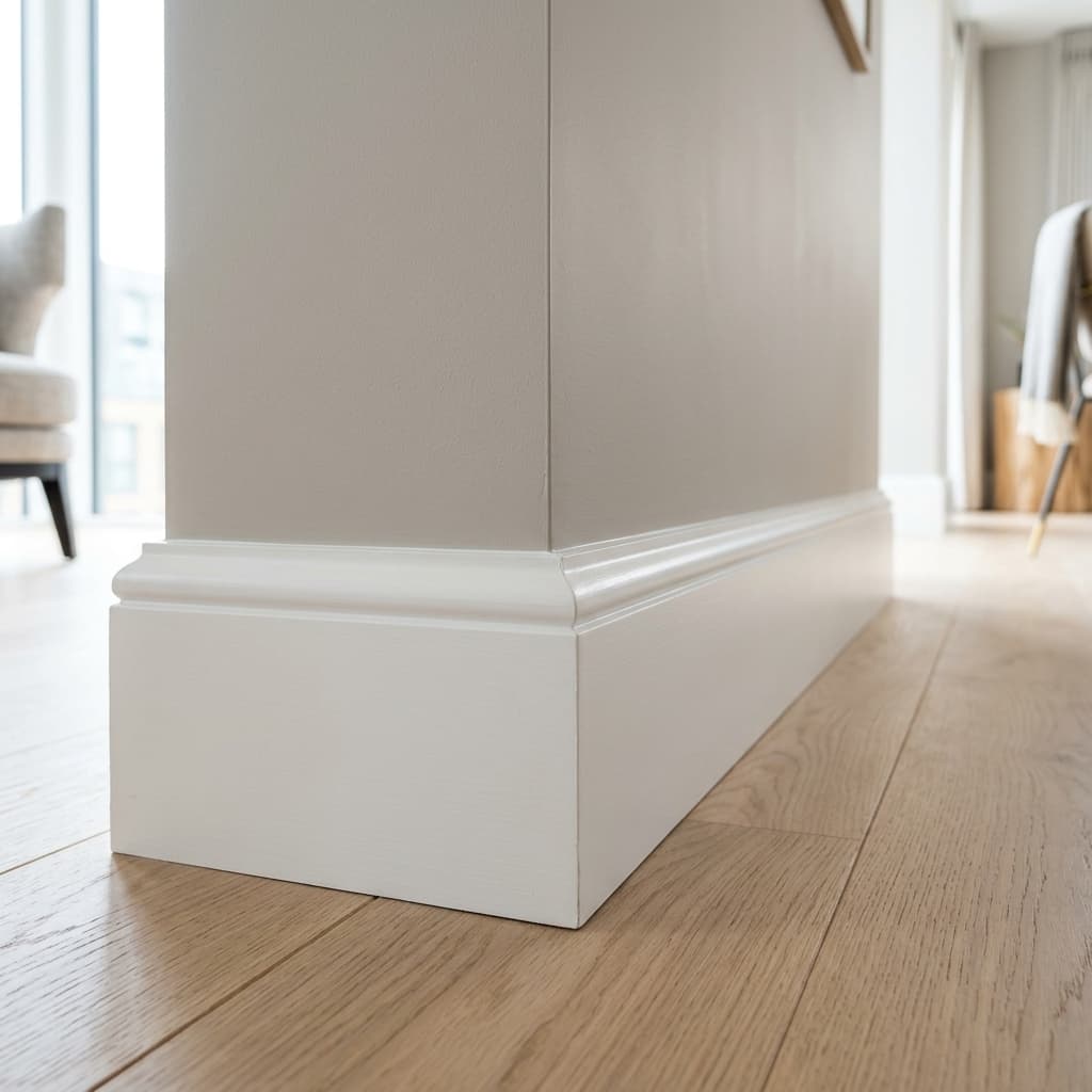 Apartment skirting detail