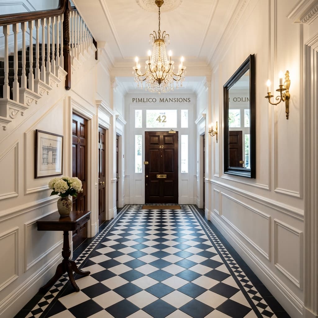 Pimlico mansion block common parts refresh