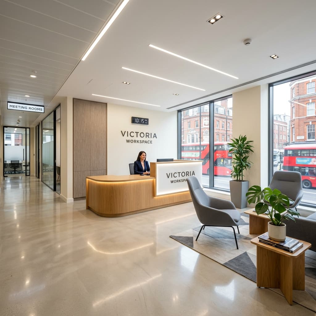 Victoria office reception refresh