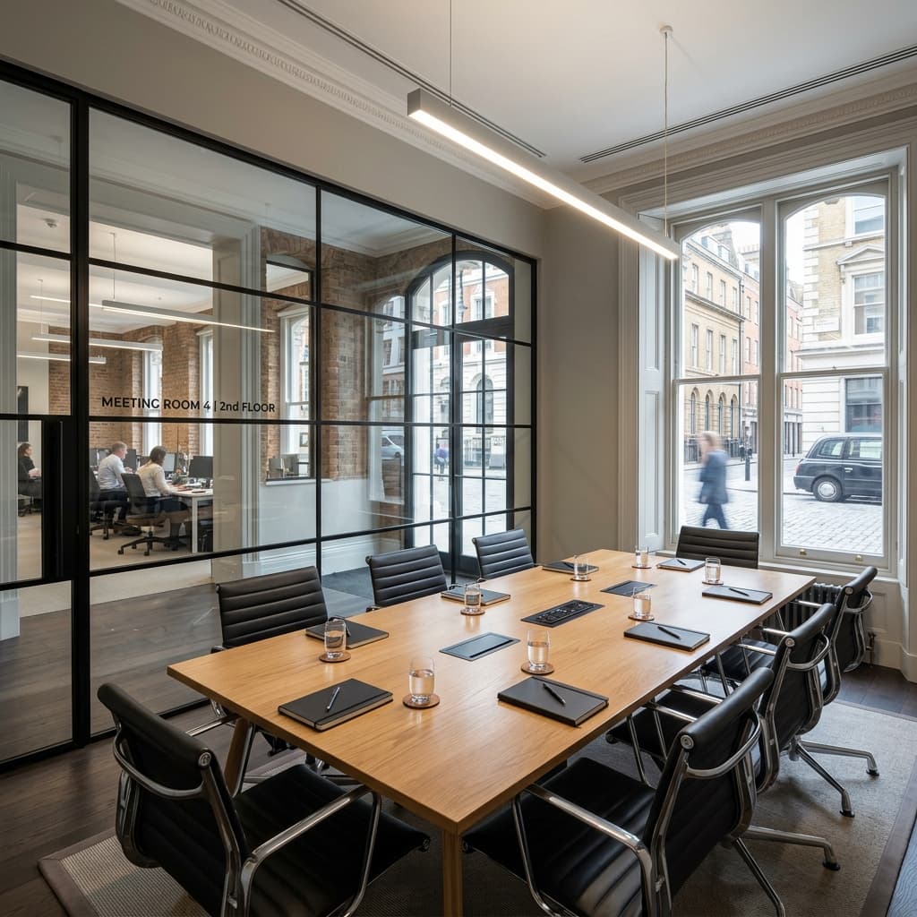 Office meeting room detail